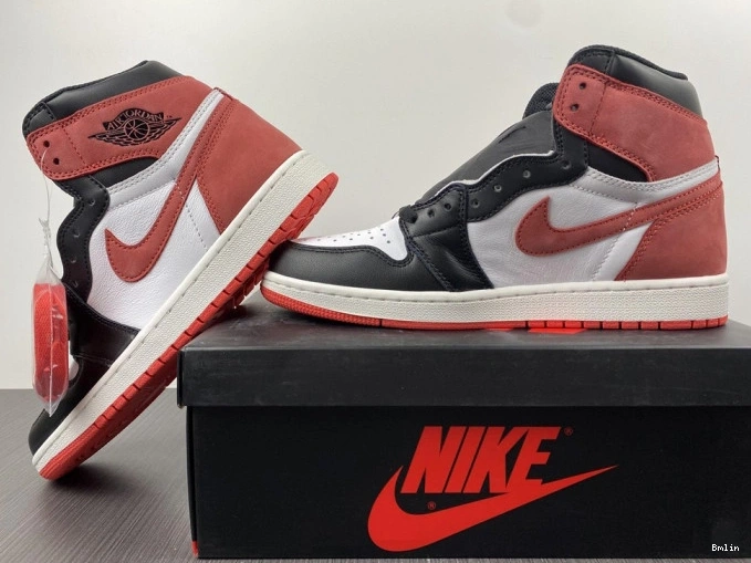 Bmlin shoes 'Track Retro 555088-112 1 OG Air Jordan Red' High 0717